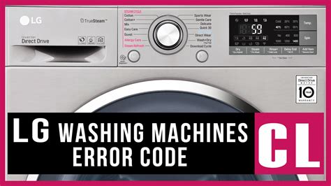 lg inverter direct drive washer ue code|Causas e soluções comuns para o erro UE da LG em ...